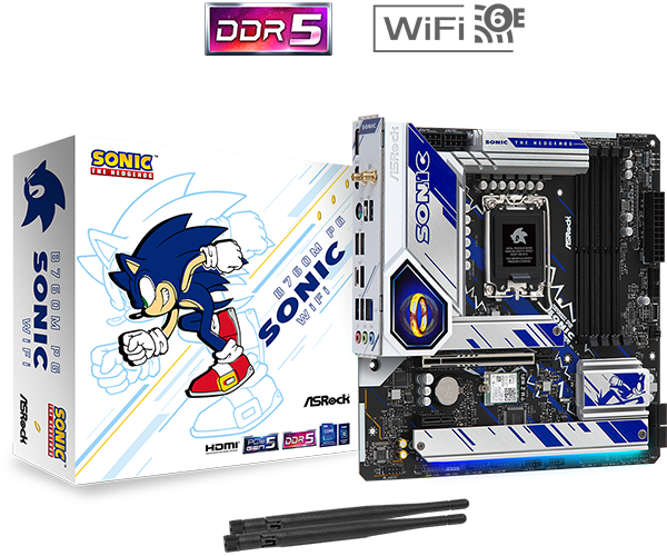 ASRock B760M PG SONIC WiFi マザーボード ASRock | B760M PG SONIC WiFi
